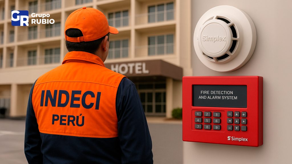 Sistemas contra incendios en hoteles