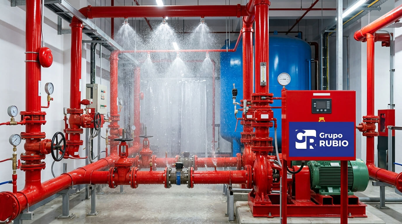 ¿Qué es un sistema de agua contra incendios y cómo funciona?
